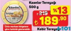KAANLAR TEREYAĞI 500 G KAANLAR TEREYAĞI 500 G